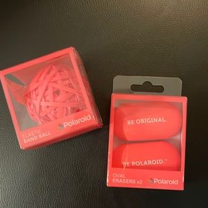 Back to school Bundle erasers rubber bands New